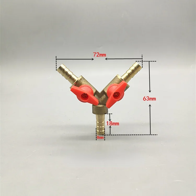 6 8 10 12mm Brass Shut Off Bal - огляд і ціна Spoke Nipple Brass